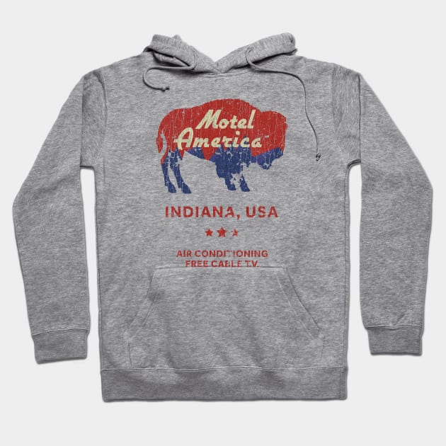 Motel America Indiana Hoodie by JCD666